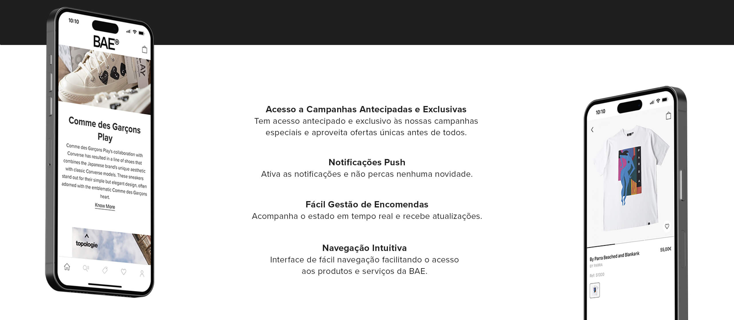 Utilize para ver mais