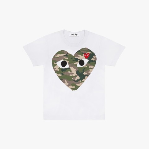 Comme des Garons PLAY Camouflage