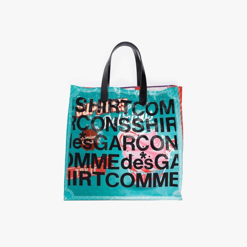 Comme des Garçons SHIRT Printed Shopping Bag