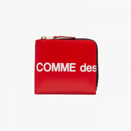 Comme des Garons Wallets Huge Logo