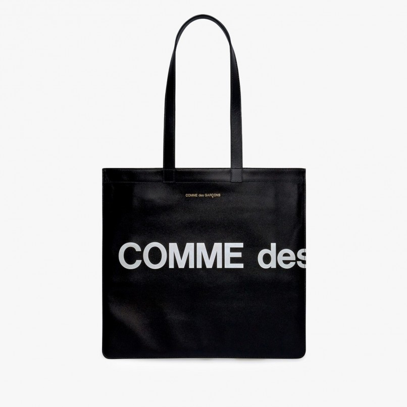 Comme des Garons Wallets Huge Logo