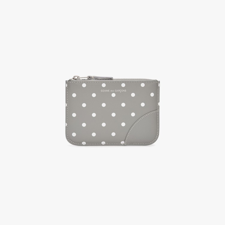 Comme des Garçons Wallets Dot Leather SA8100PD GREY