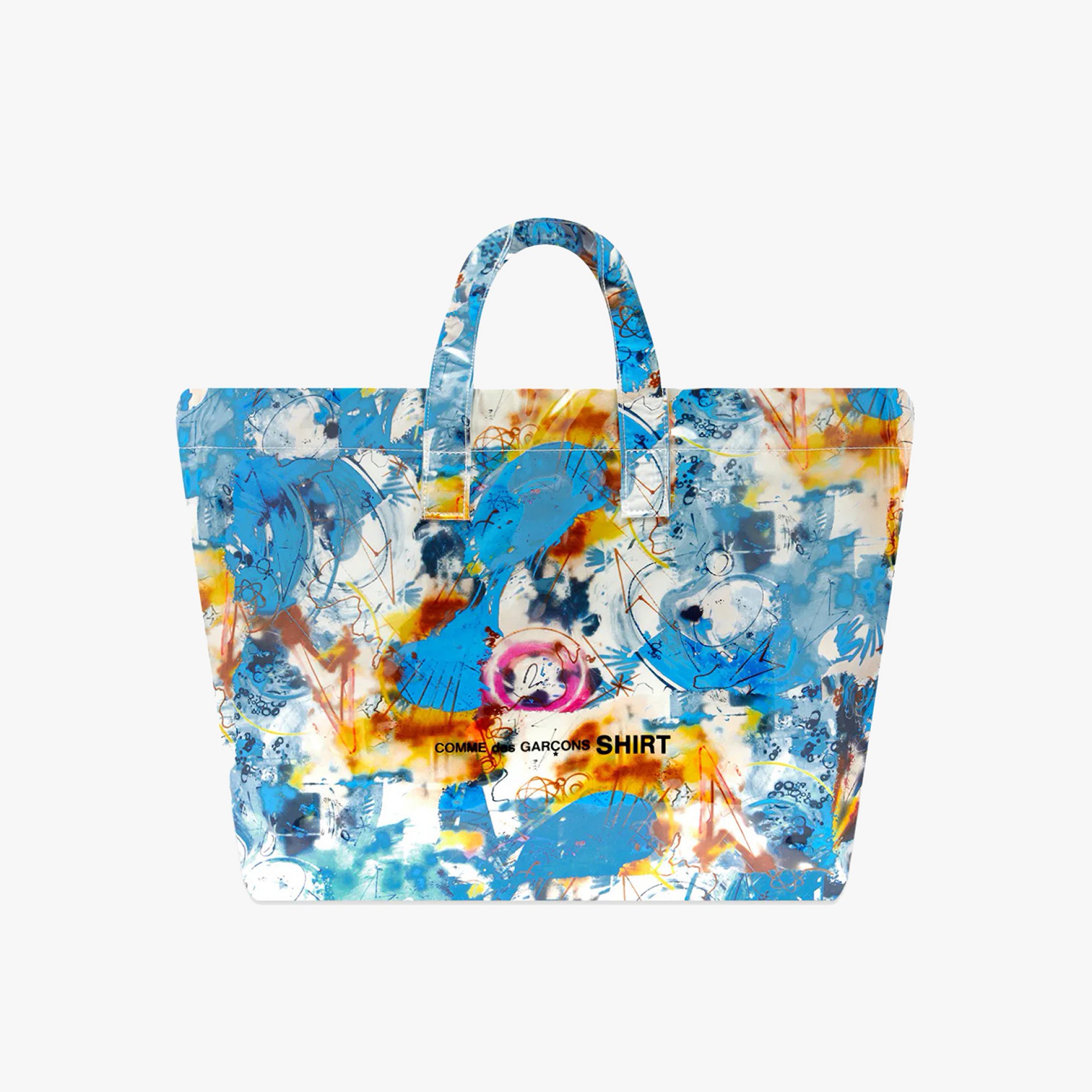 Comme des Garçons SHIRT Futura Print Bag