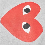 Comme des Garons PLAY Red Heart W