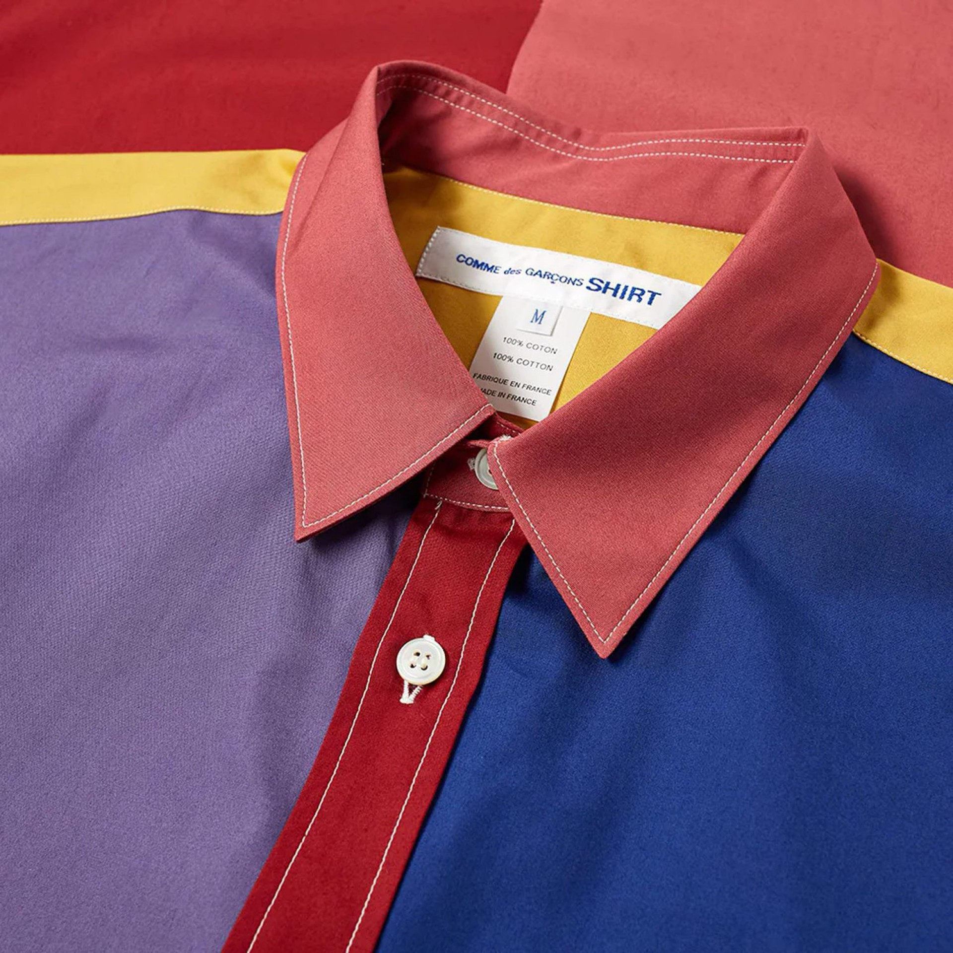 Comme des Garçons SHIRT Colour Block