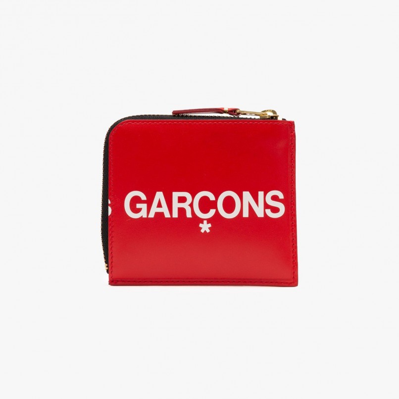 Comme des Garons Wallets Huge Logo