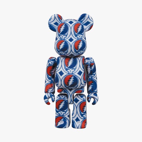 Medicom Toy 100% + 400% Bearbrick Grateful Dead Medicom Toy 100% + 400% Bearbrick Grateful Dead