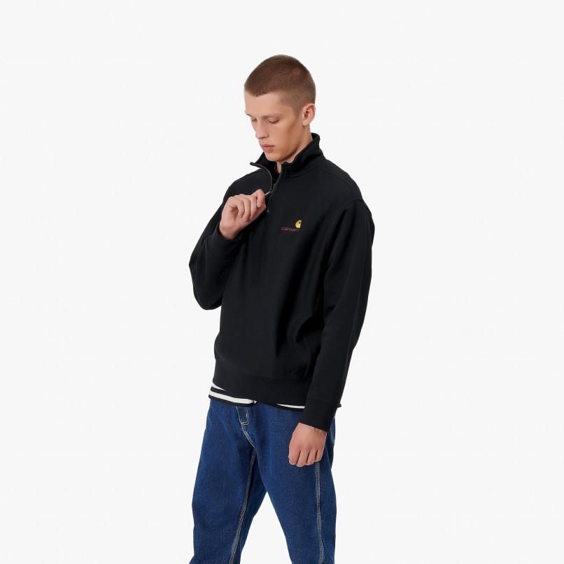 Carhartt WIP Half Zip American Script