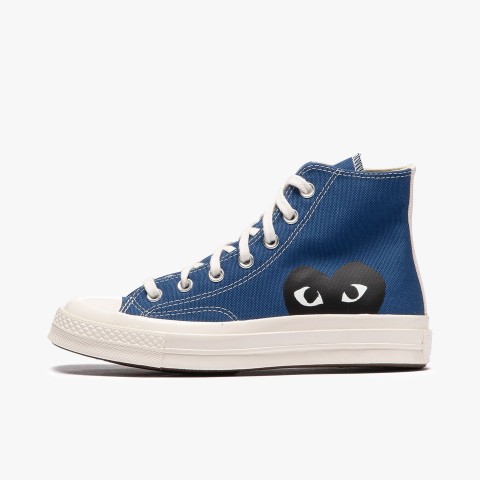 Comme des Garons PLAY x Converse Chuck Taylor 1970S HI