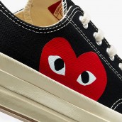 Comme des Garons PLAY x Converse Chuck Taylor 1970S OX
