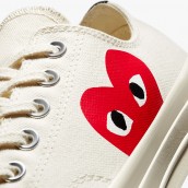 Comme des Garons PLAY x Converse Chuck Taylor 1970S OX