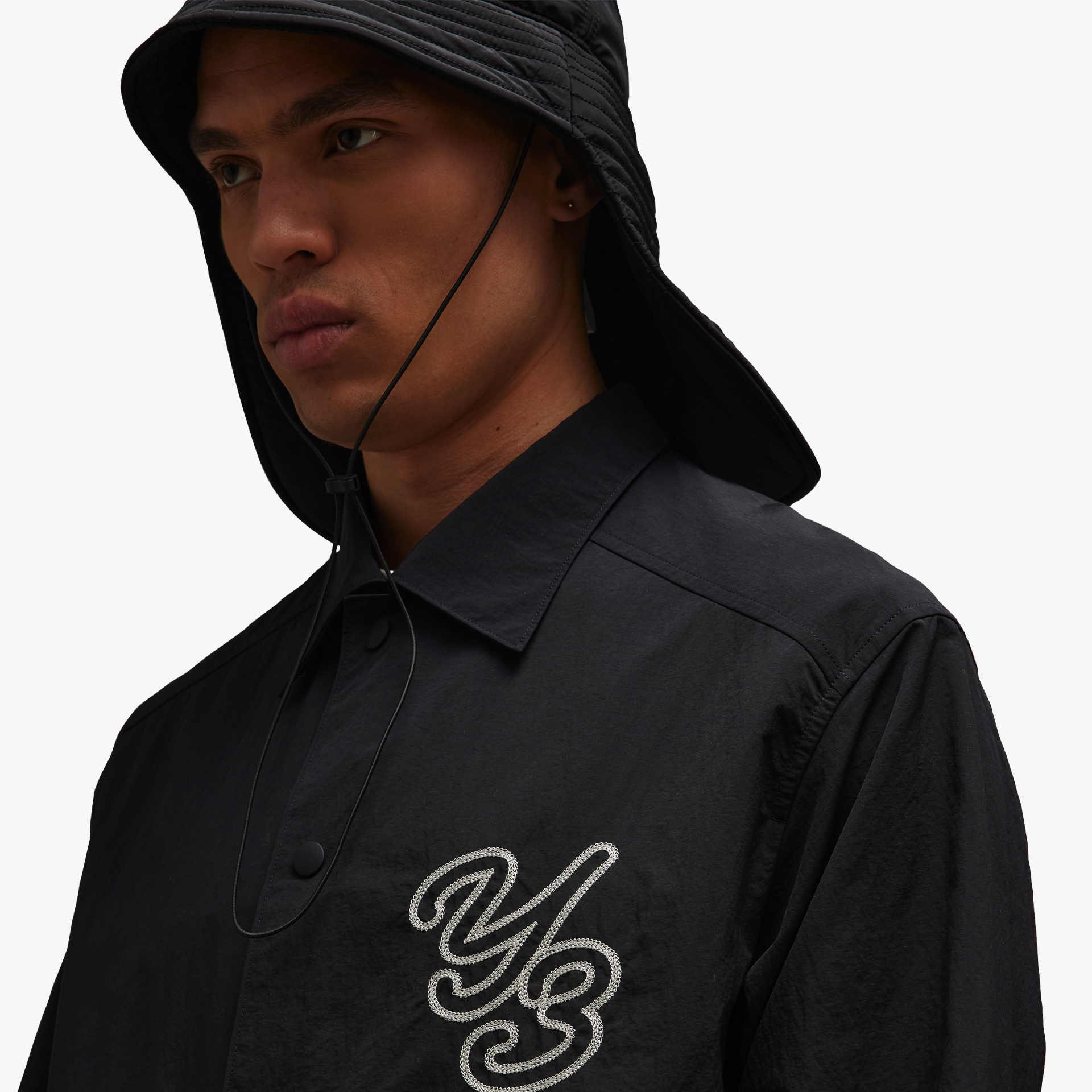 Y-3 Logo Coach Jacket