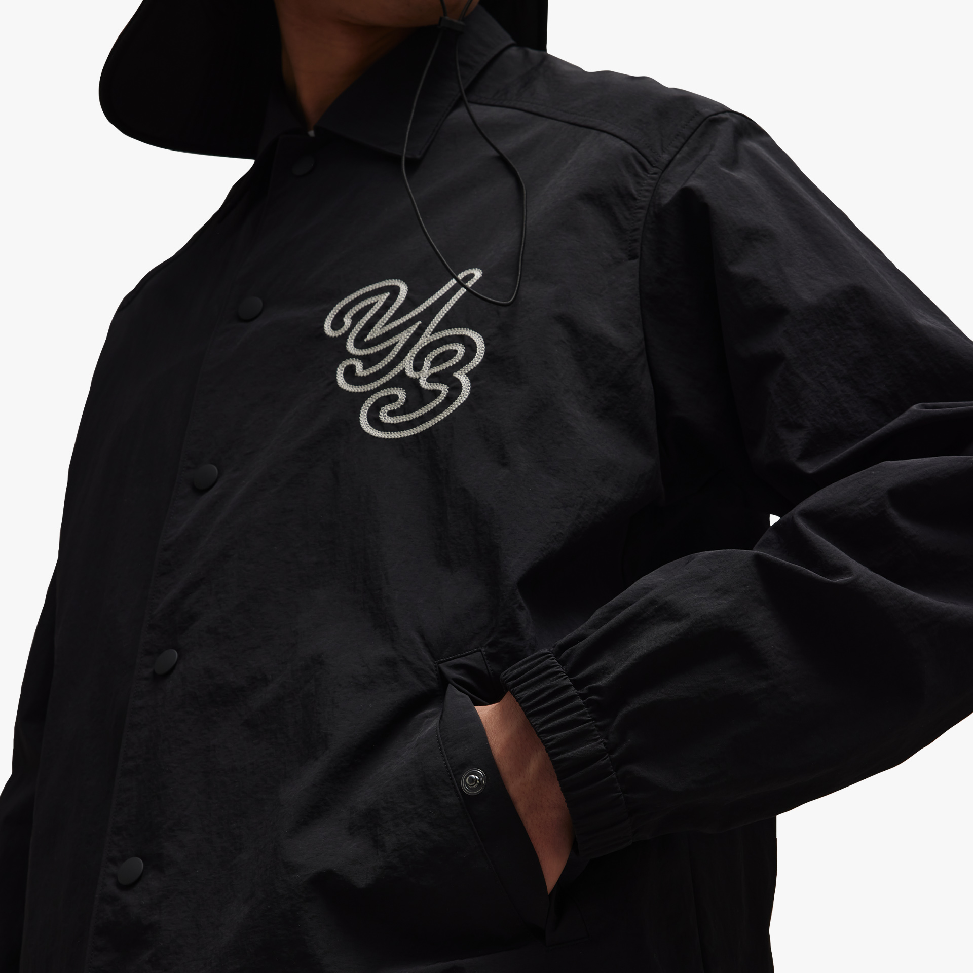 Y-3 Logo Coach Jacket