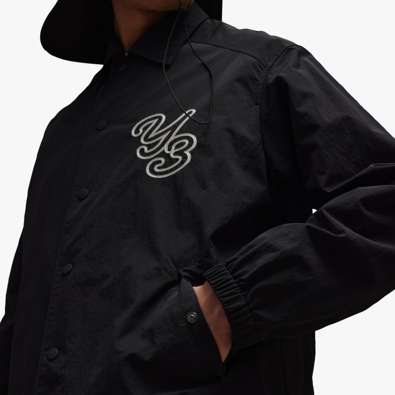 Y-3 Logo Coach Jacket