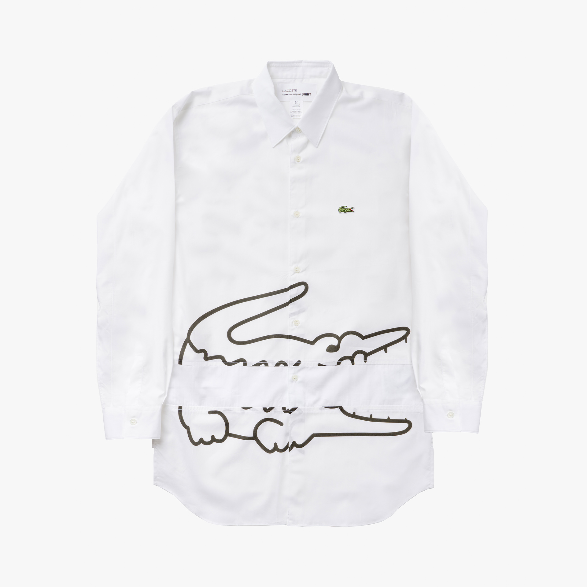 Comme des Garçons SHIRT x Lacoste Woven