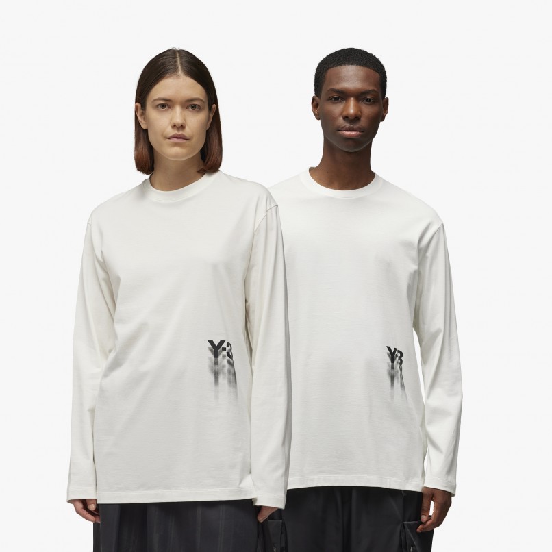 Y-3 Graphic Long Sleeve Long-sleeve Top