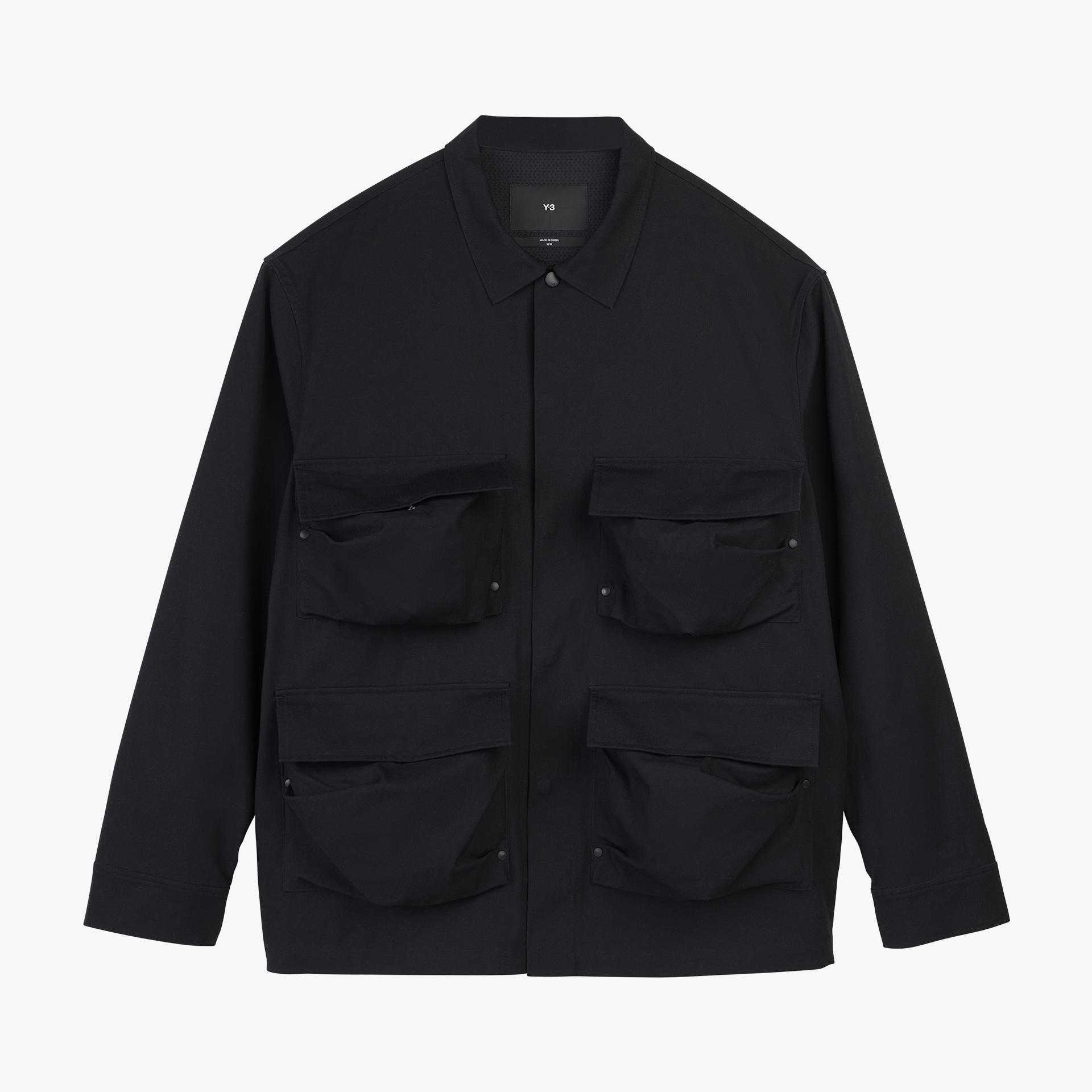 Y-3 Long Sleeve Pocket Overshirt