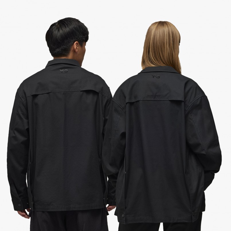 Y-3 Long Sleeve Pocket Overshirt