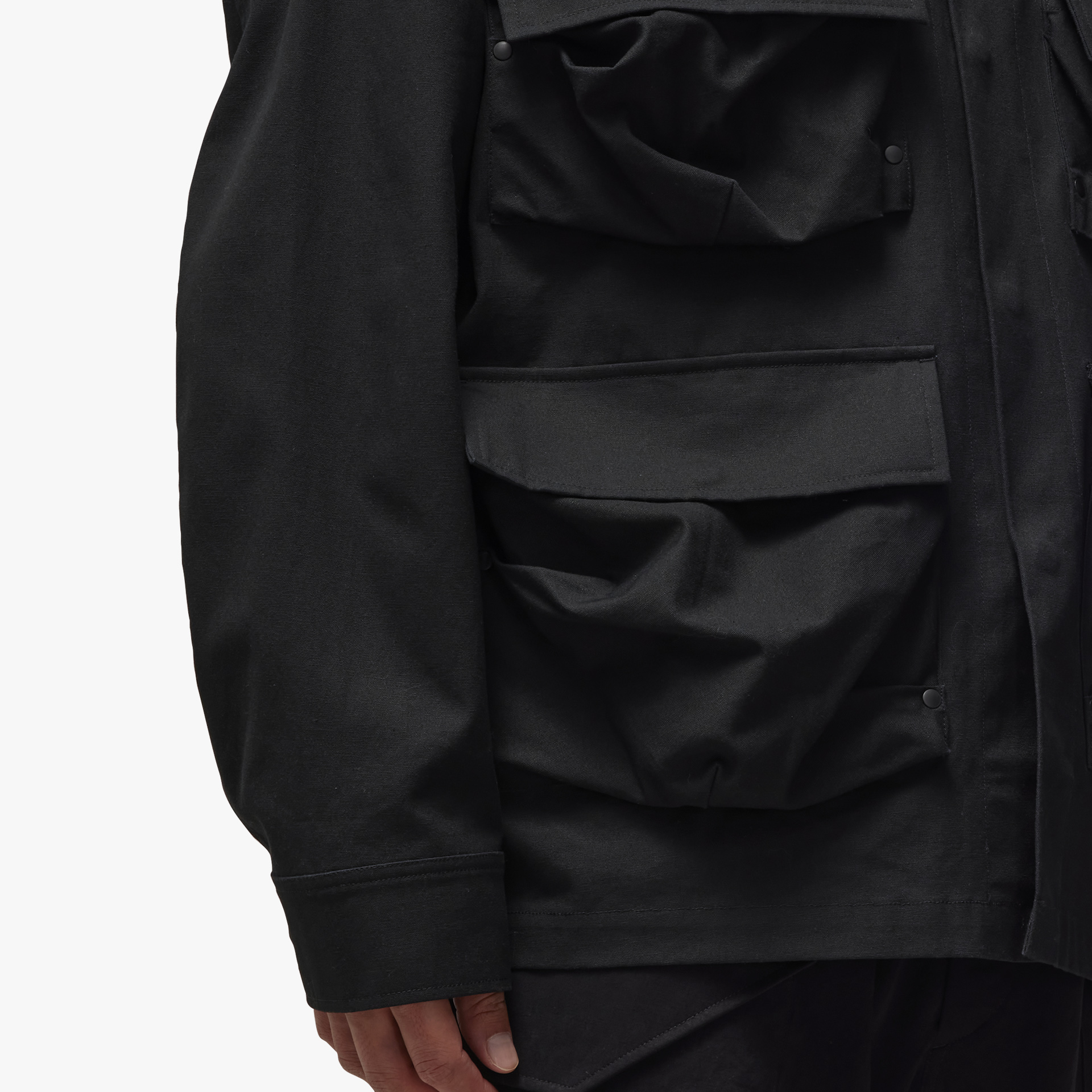 Y-3 Long Sleeve Pocket Overshirt