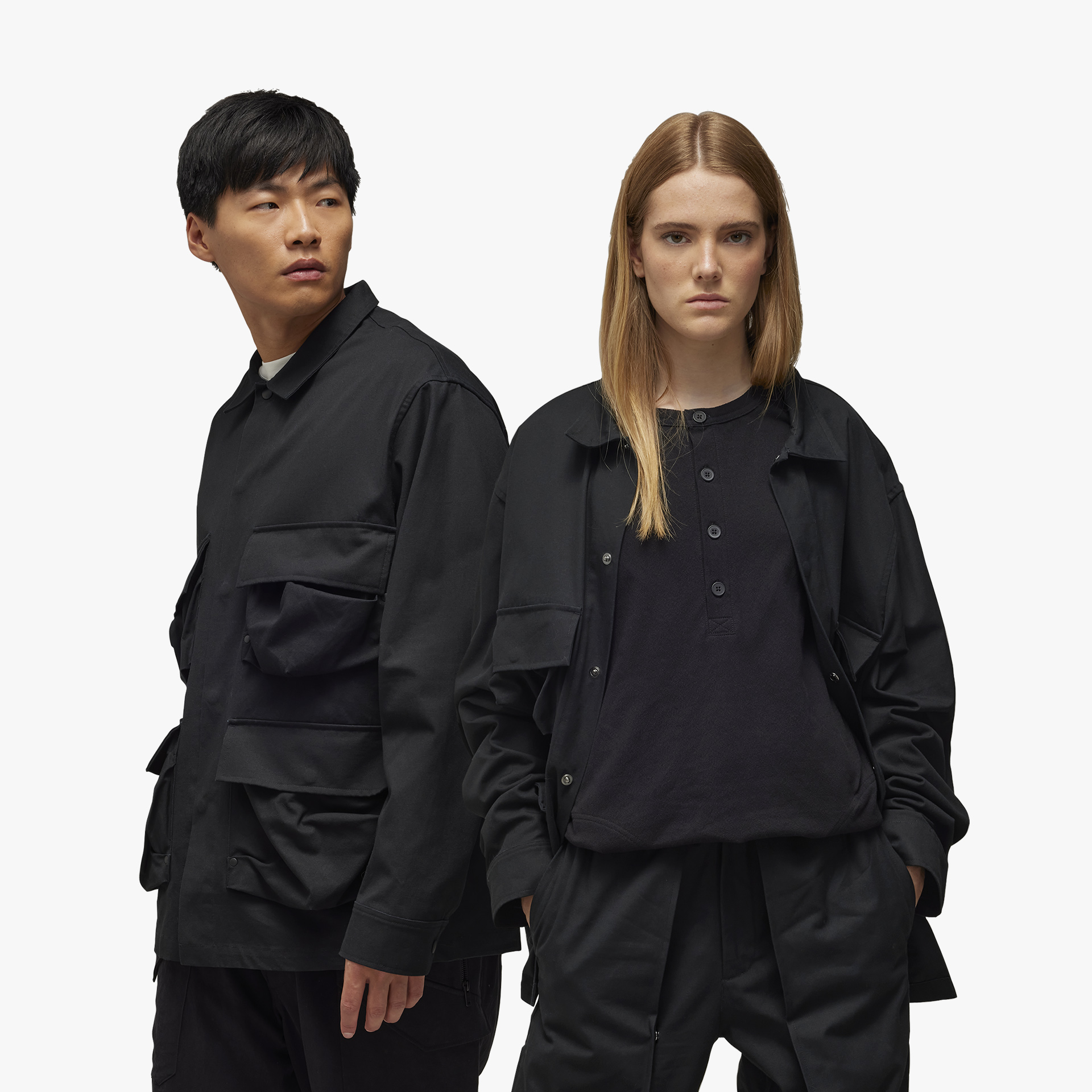 Y-3 Long Sleeve Pocket Overshirt