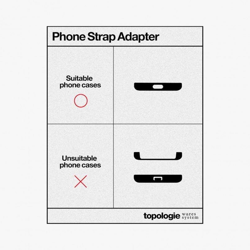 topologie Phone Strap Adapter