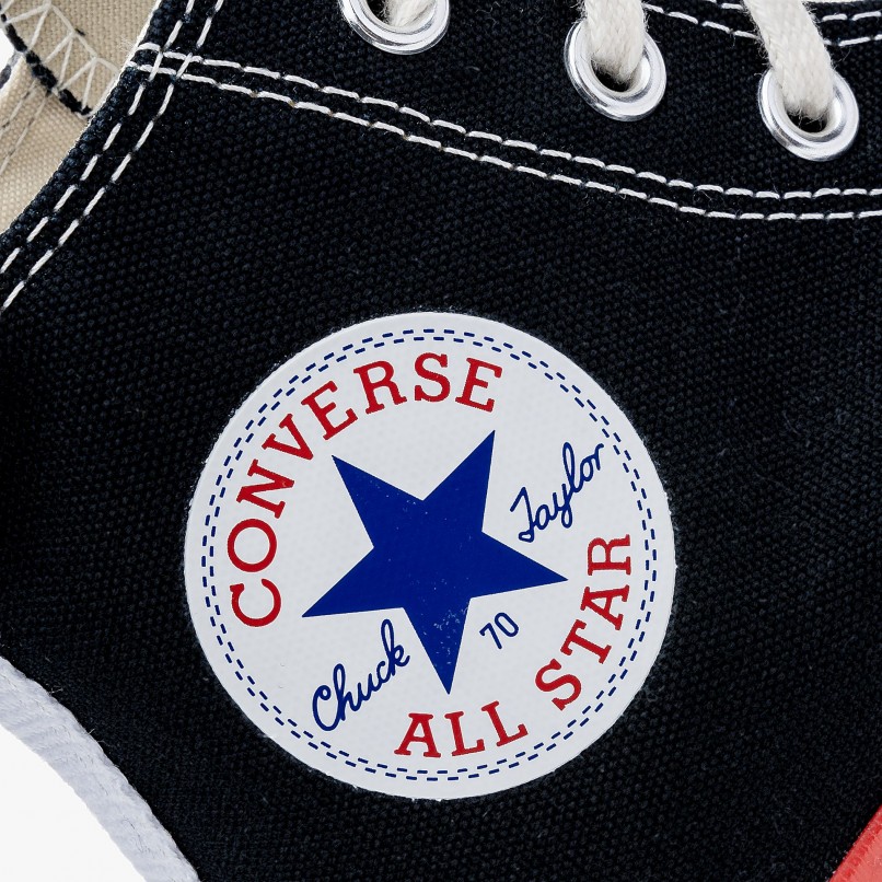 Comme des Garons PLAY x Converse Hi Top Red Sole