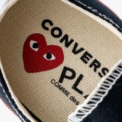 Comme des Garons PLAY x Converse Low Top Red Sole