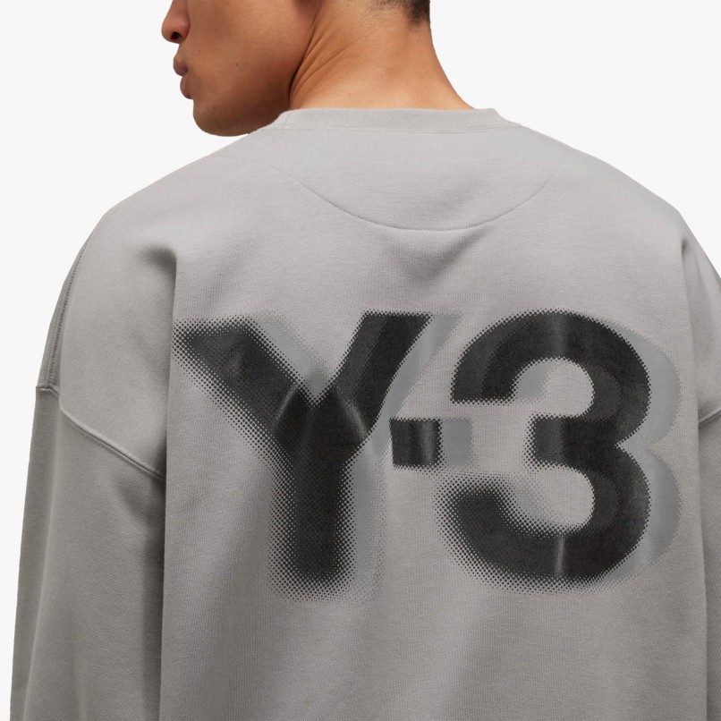 Y-3 Logo Crew Sweatshirt