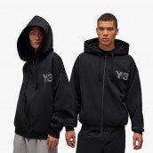 Y-3 Logo Zip Hoodie