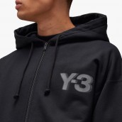 Y-3 Logo Zip Hoodie