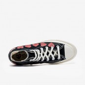 Comme des Garons PLAY x Converse Hi Top Multi Heart