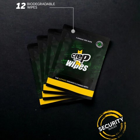 Crep Protect Wipes Green 12 Crep Protect Wipes Green 12