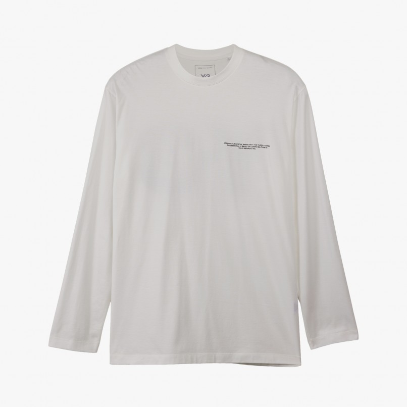 Y-3 Logo Long Sleeve