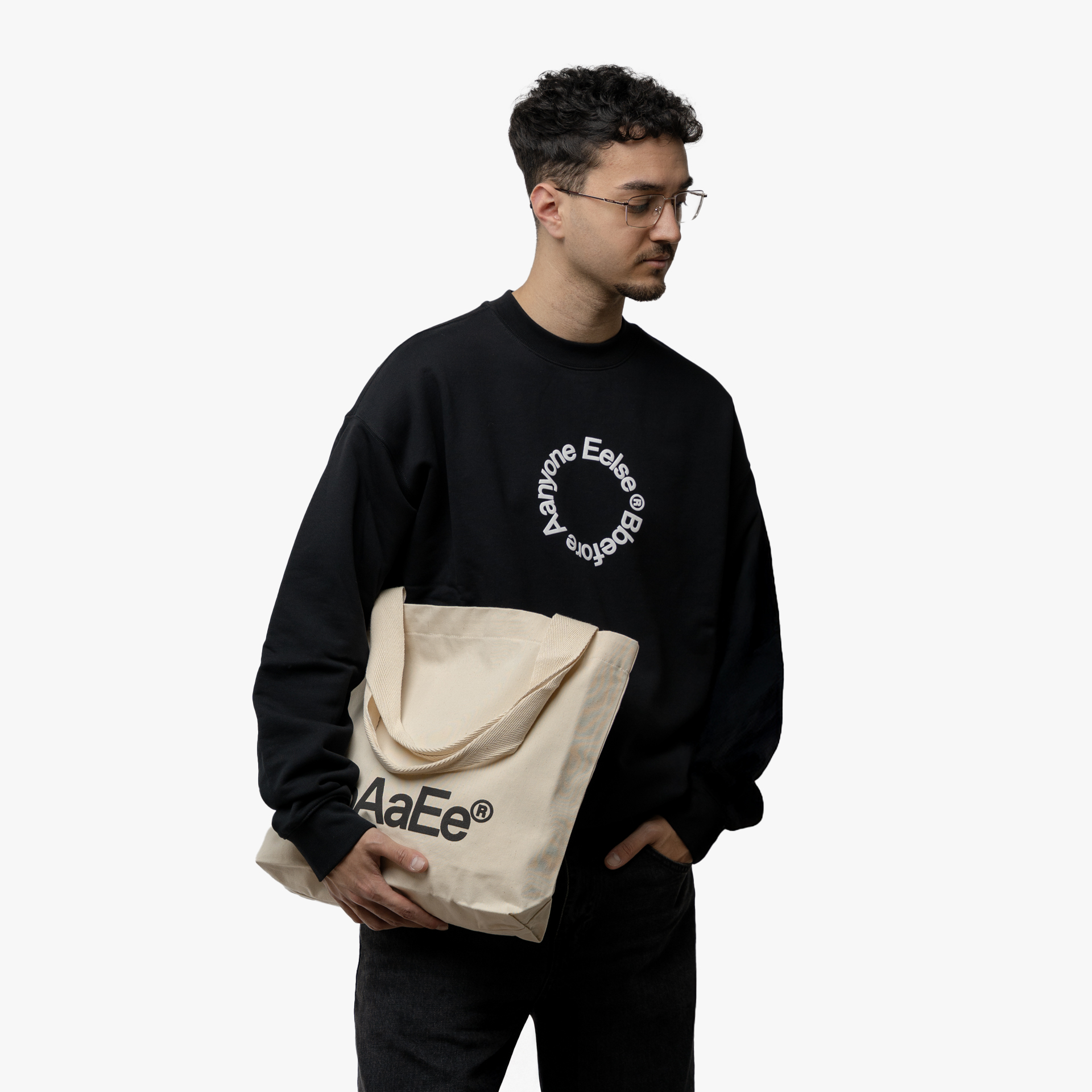 BbAaEe Tote Bag Big Center Acronym