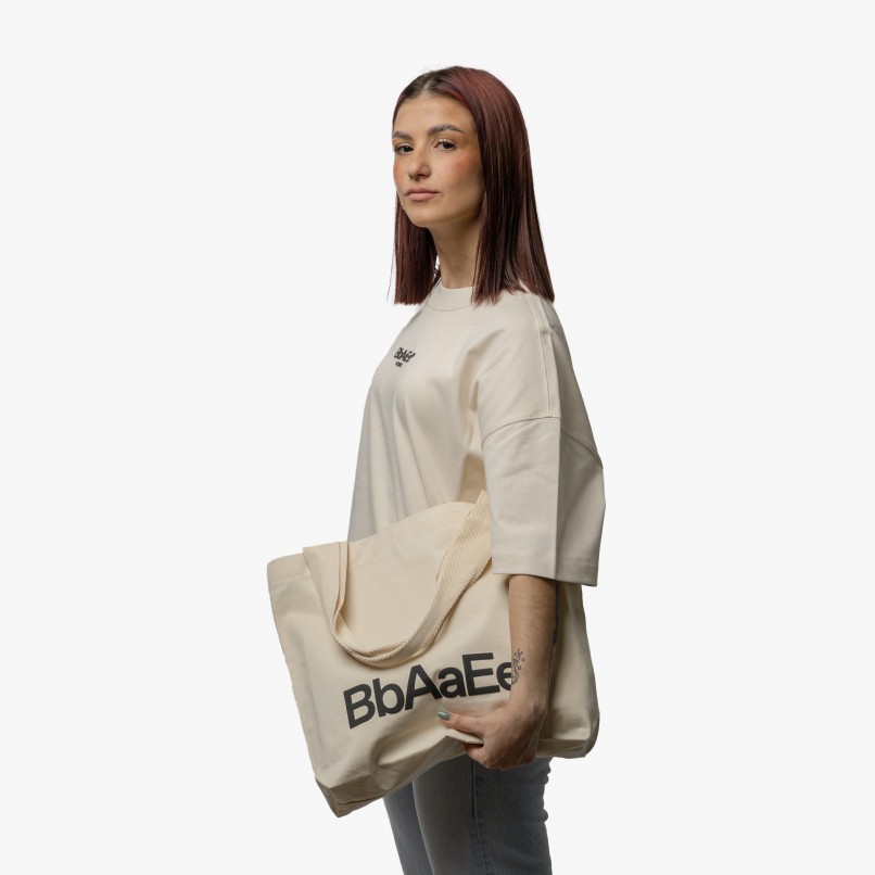 BbAaEe Tote Bag Big Center Acronym