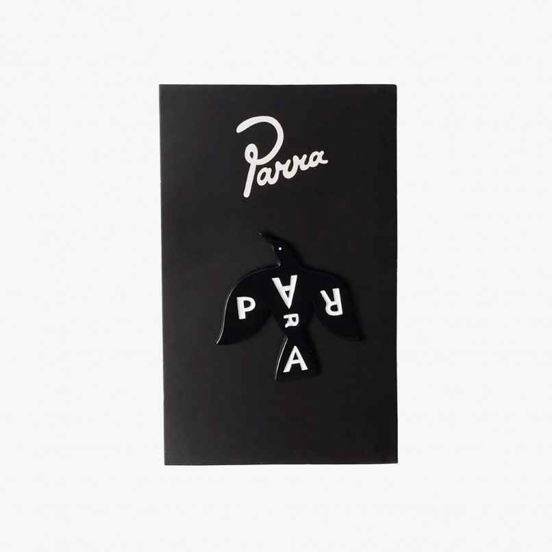 By Parra Crow Enamel Pin