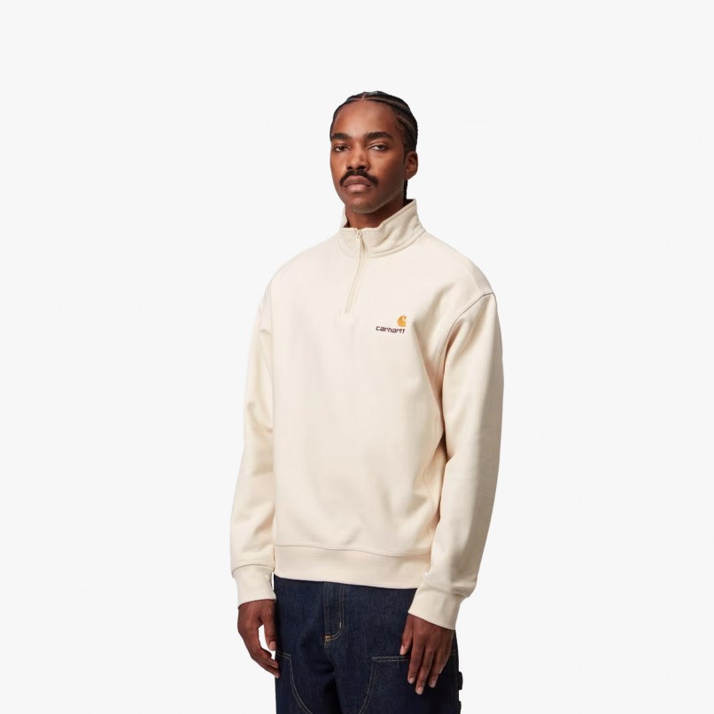 Carhartt WIP Half Zip American Script