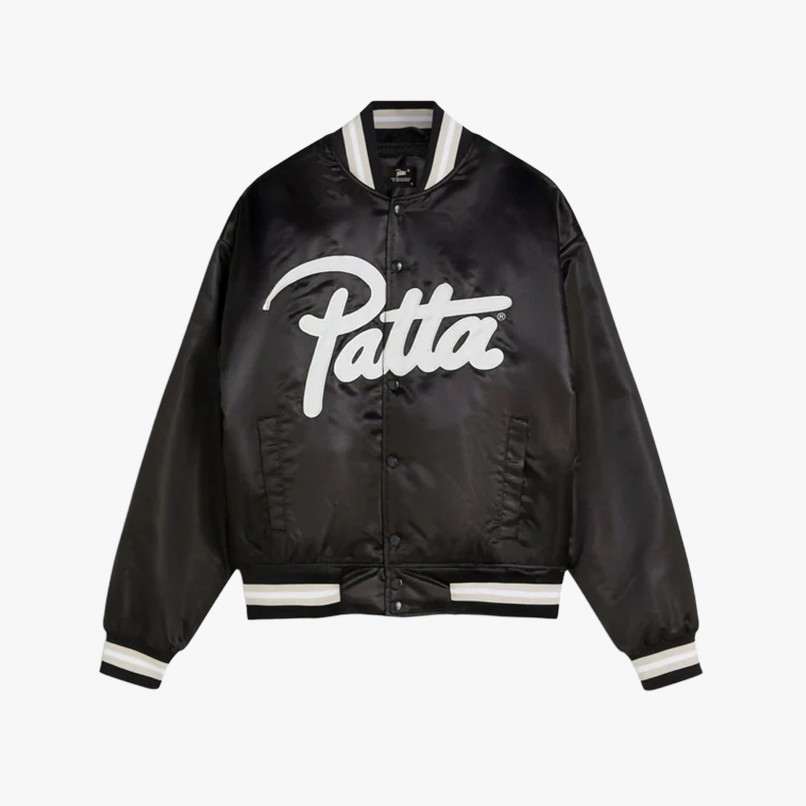 Patta Script Logo Satin Varsityc