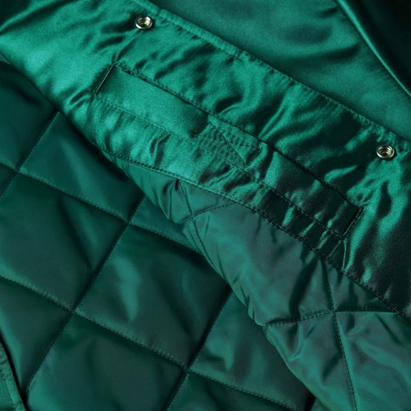 Patta Script Logo Satin Varsityc