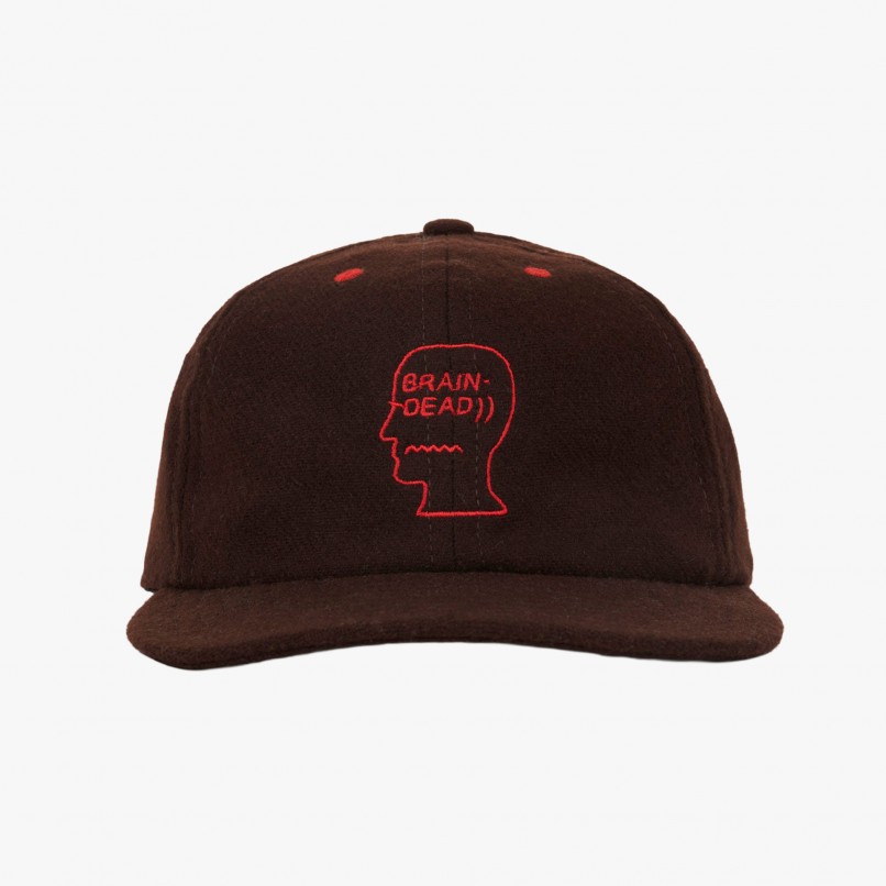 Brain Dead Classic Logohead 6 Panel