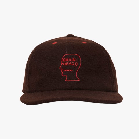 Brain Dead Classic Logohead 6 Panel