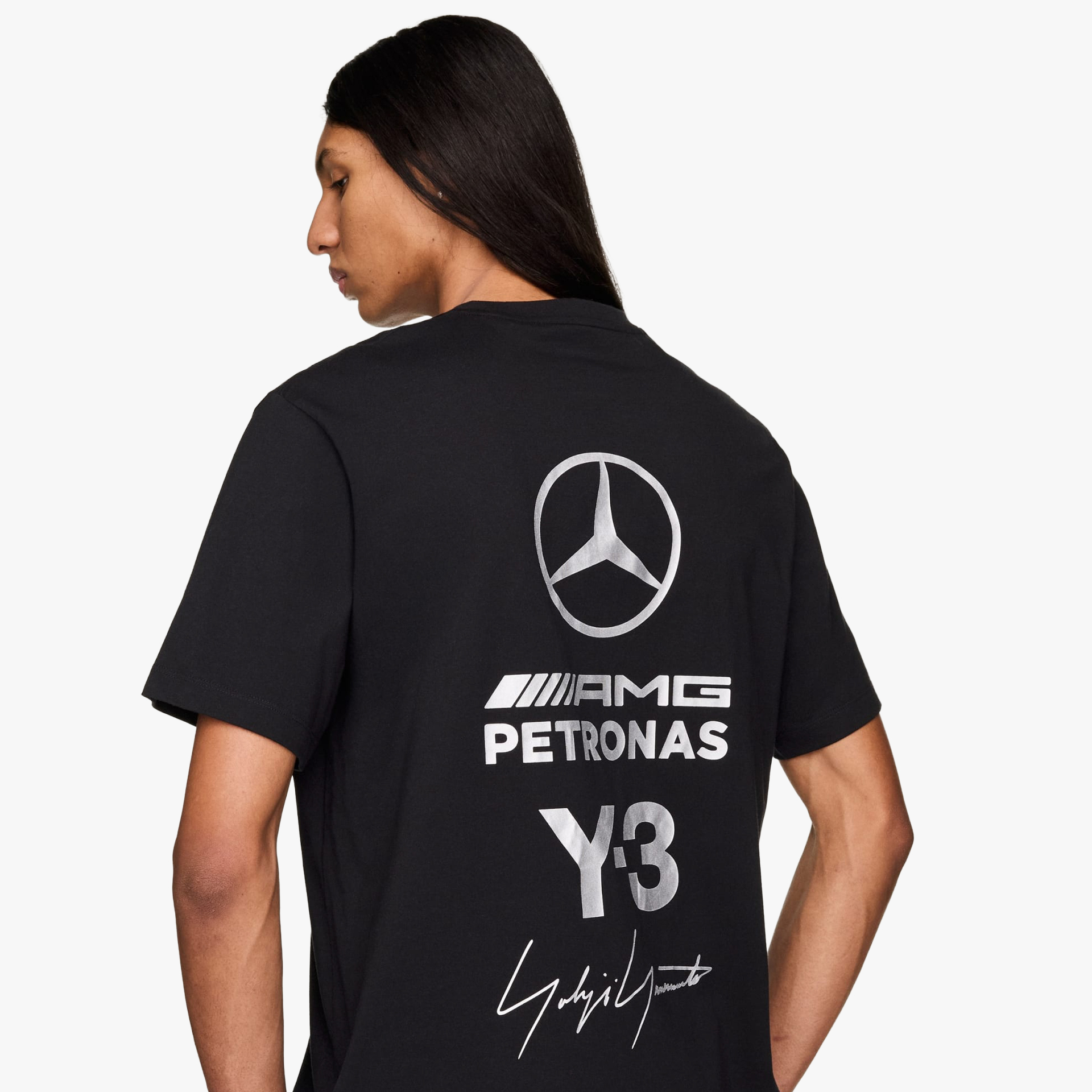 Y-3 Mercedes - AMG PETRONAS Formula 1 Team Logo Stack Short