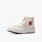 Comme des Gar�ons PLAY x Converse CT Hight Top Small Red Hea