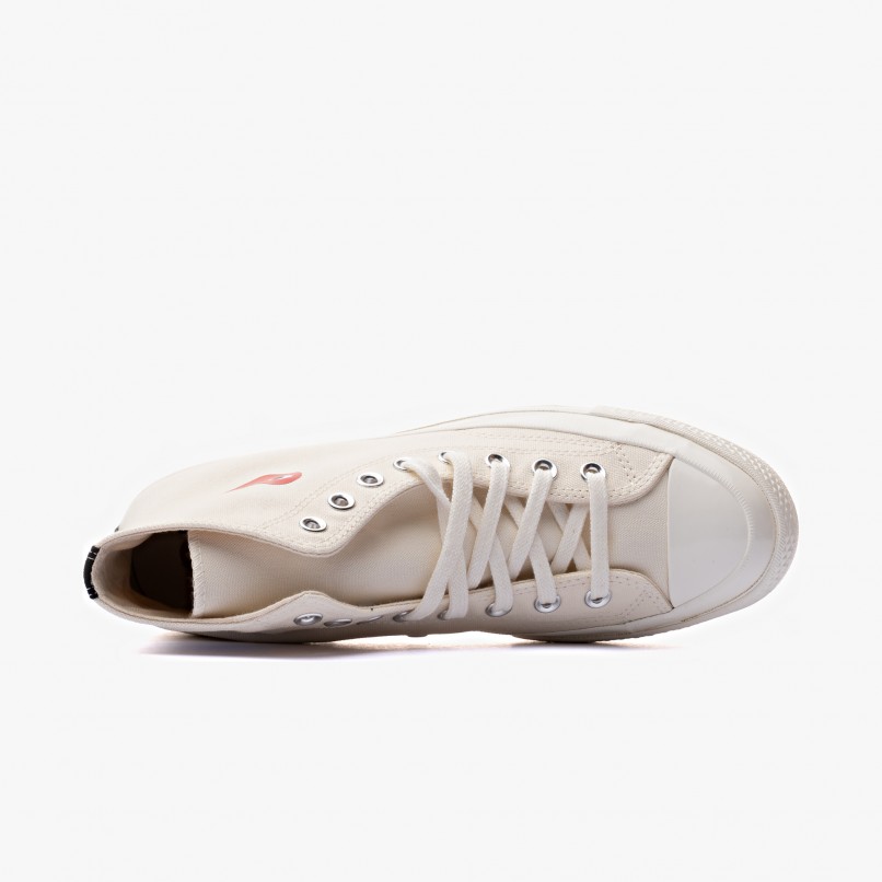 Comme des Gar�ons PLAY x Converse CT Hight Top Small Red Hea