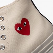 Comme des Gar�ons PLAY x Converse CT Hight Top Small Red Hea