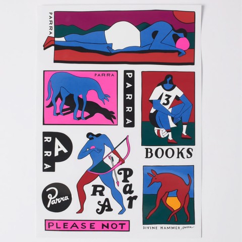 By Parra Various Vinyl Sticker Sheet