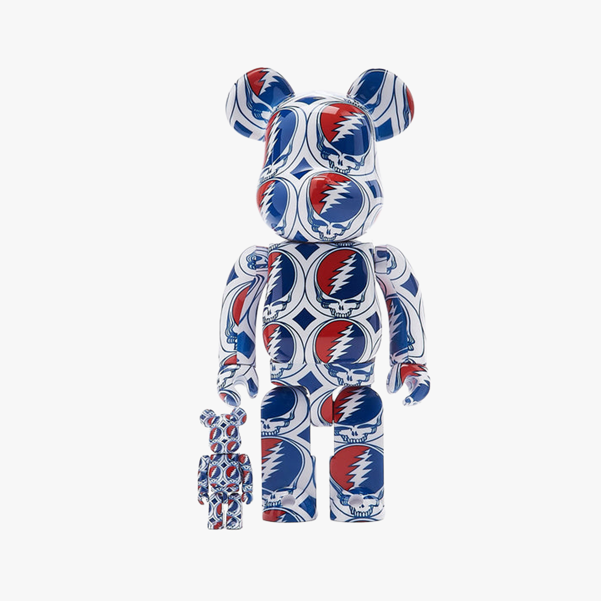 Medicom Toy 100% + 400% Bearbrick Grateful Dead
