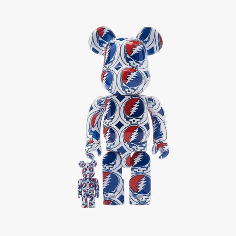 Medicom Toy 100% + 400% Bearbrick Grateful Dead
