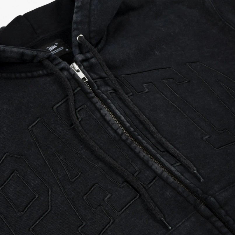 Patta Loopback Logo Zip