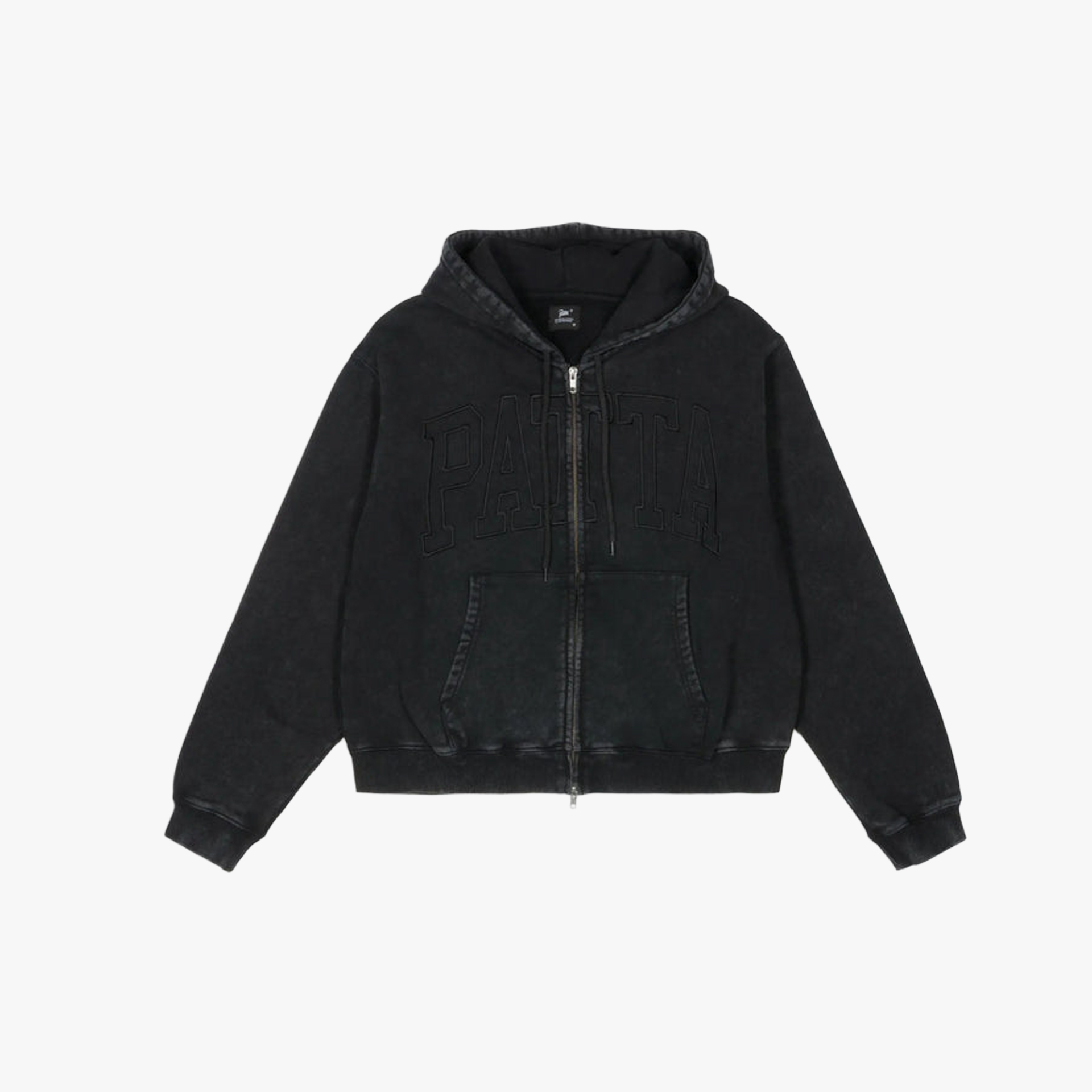 Patta Loopback Logo Zip